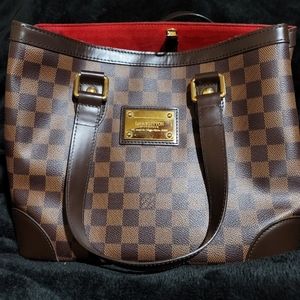 Lv Louis Vuitton Damier Ebene Hampstead pm